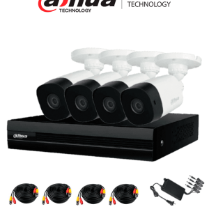 Kit de videovigilancia de 8 canales (4 camaras)